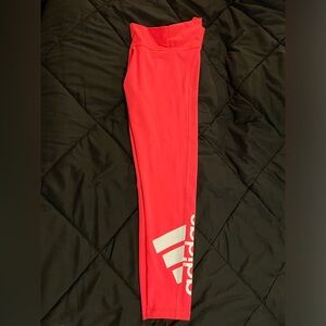 Adidas aeroready leggings size xs in hot pink